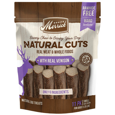 Natural Cuts w/ Venison - Small Chew - 11 ct