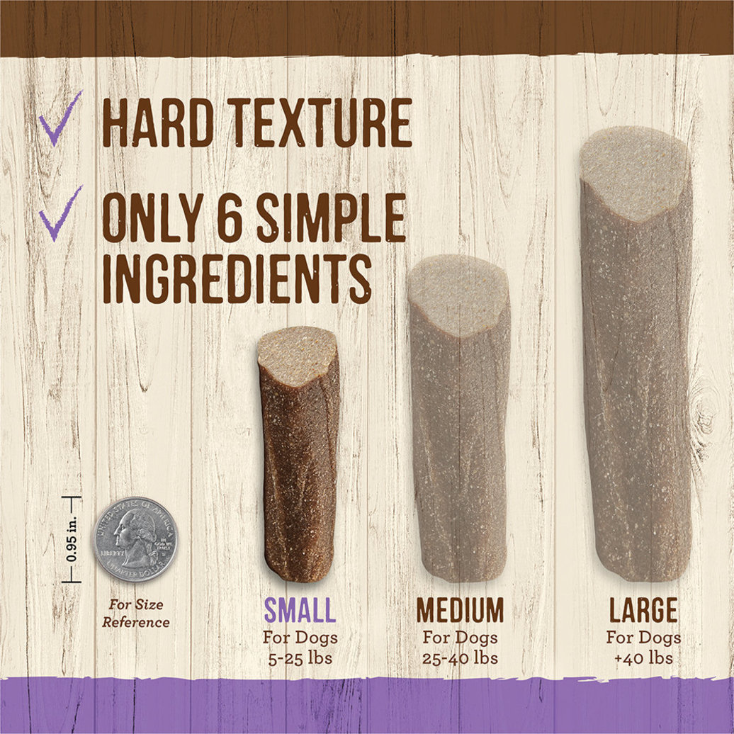 View larger image of Natural Cuts w/ Venison - Small Chew - 11 ct