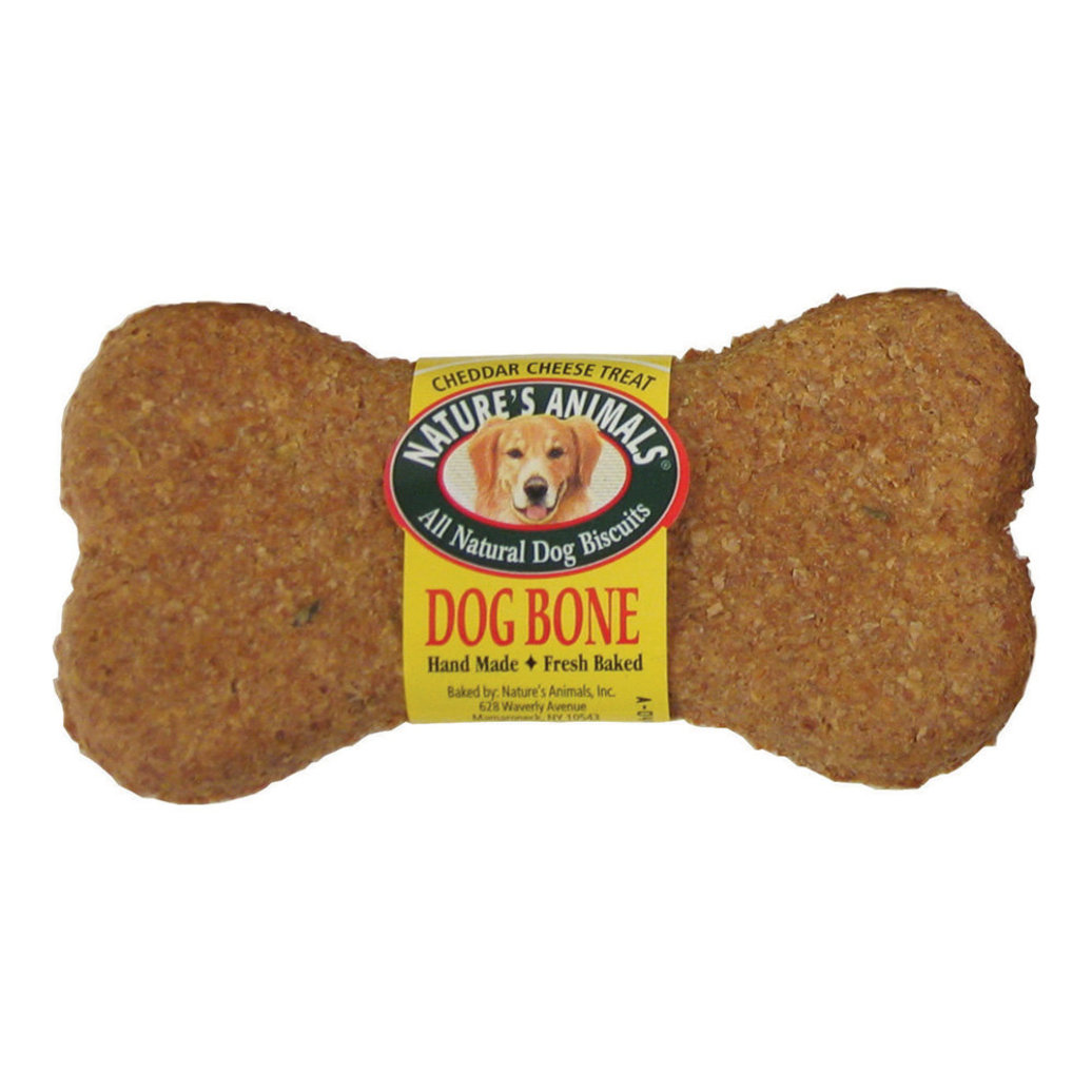 View larger image of Nature's Animals, Medium Bone Cheddar Cheese - 4.5"