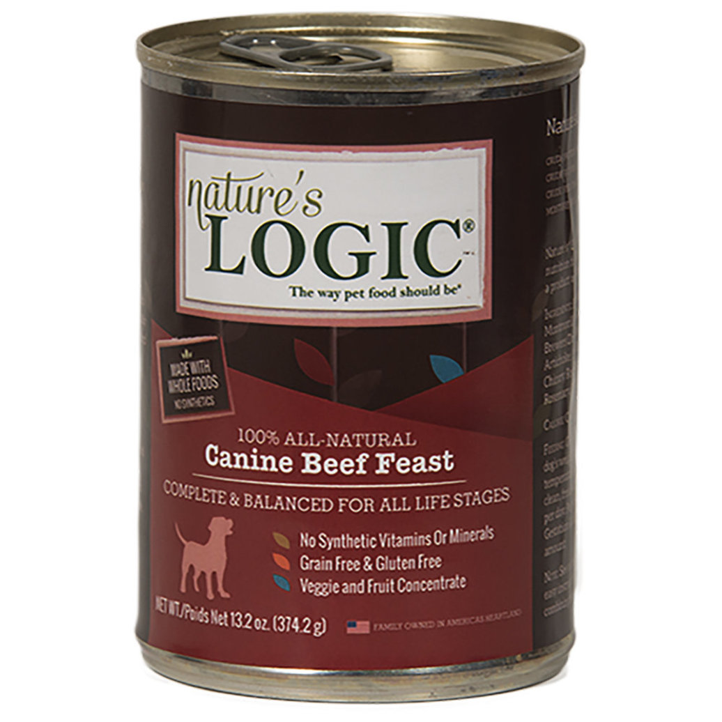 View larger image of Nature's Logic, Can, Adult - Beef Feast - 374 g