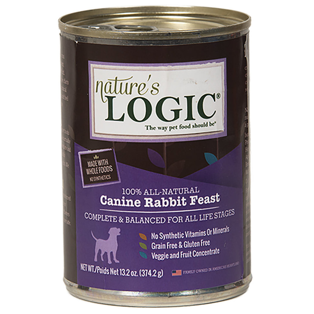 View larger image of Nature's Logic, Can, Adult - Rabbit Feast - 374 g