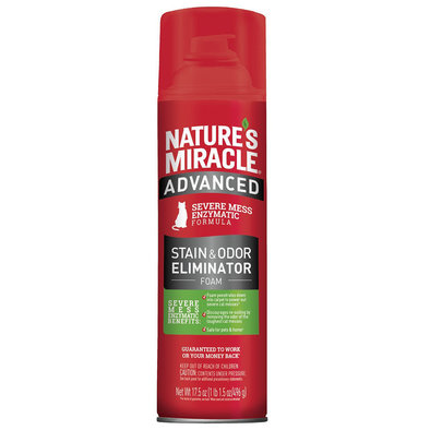 Nature's Miracle, Cat - Advanced Stain & Odor Remover - 17.5  oz