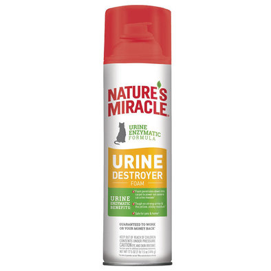 Nature's Miracle, Cat Urine Destroyer Foam - 17.5  oz
