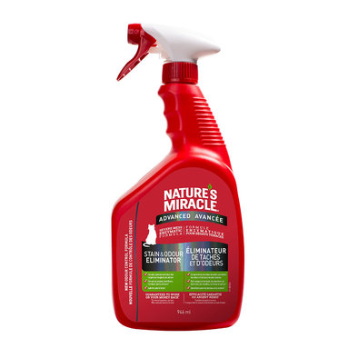 Nature's Miracle, Just for Cats - Stain & Odor Remover Spray - 32 oz