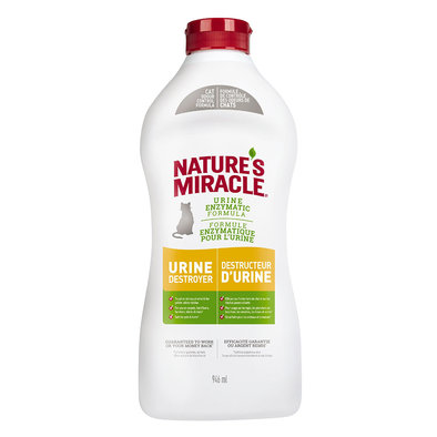 Nature's Miracle, Just for Cats - Urine Destroyer Squeeze Bottle - 32 oz