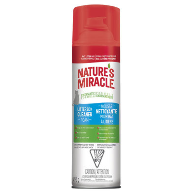 Nature's Miracle, Litter Box Cleaner Foam - 17.5 oz