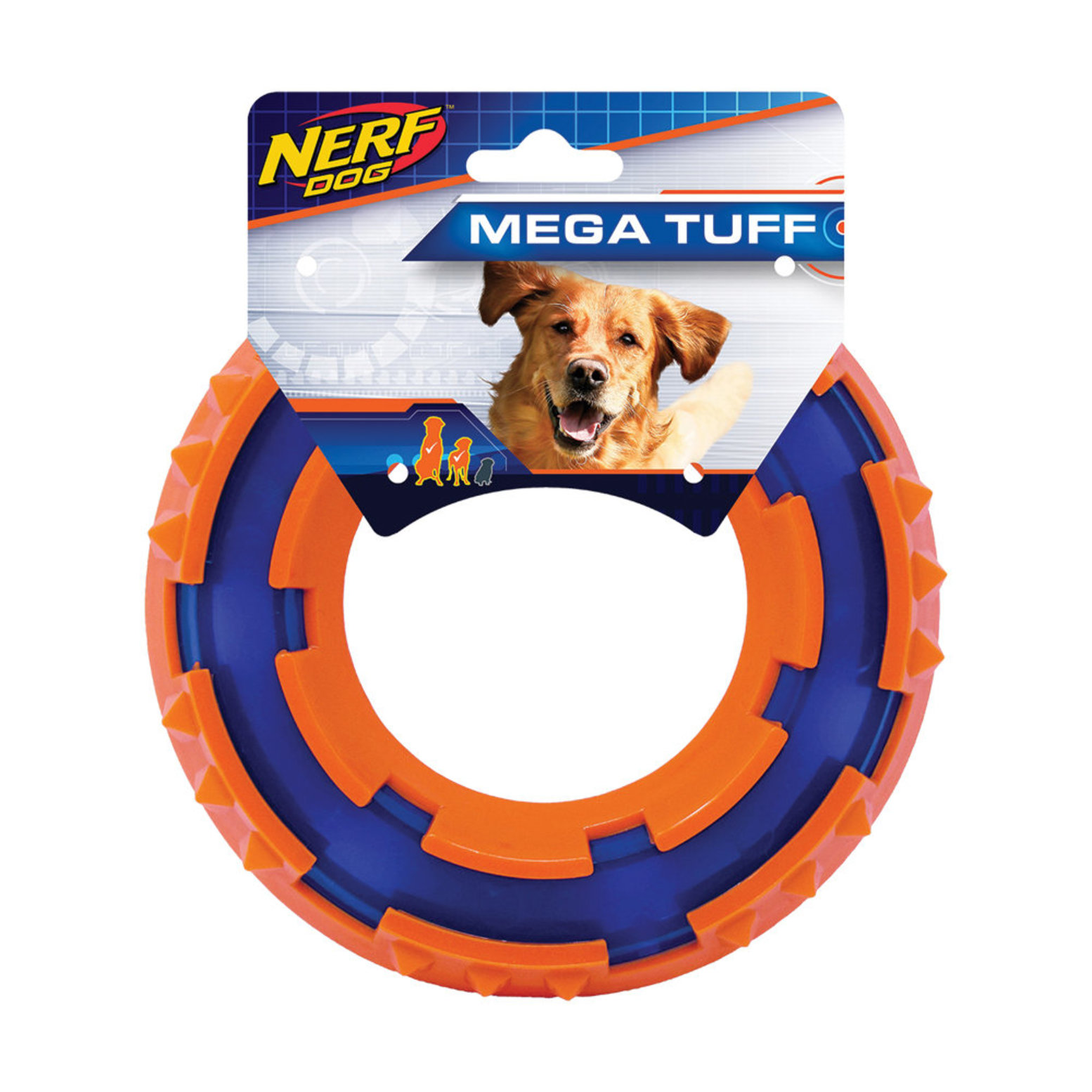 Nerf on sale dog rings