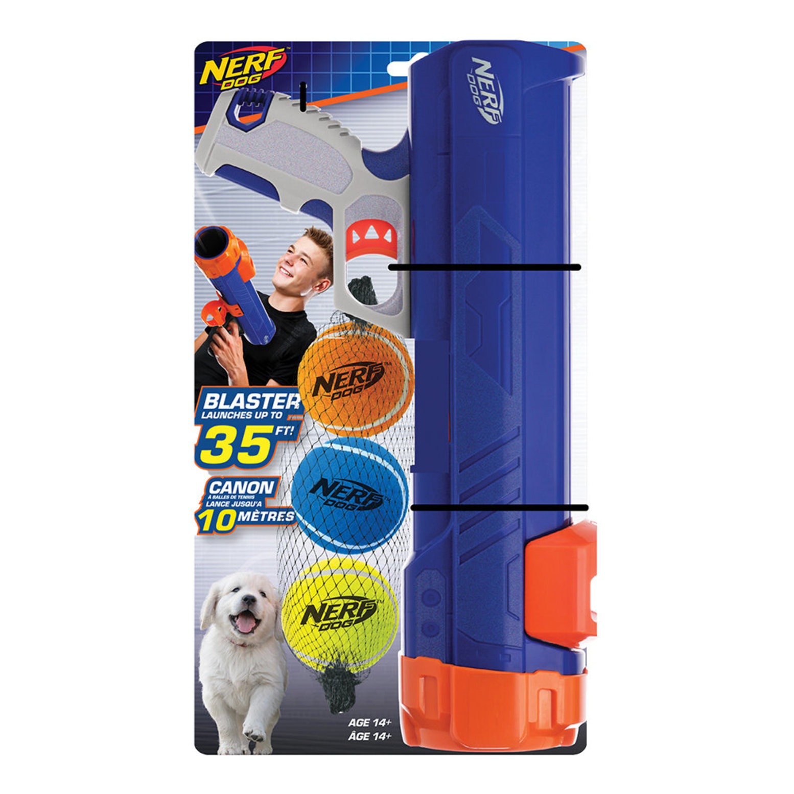 Nerf gun that shoots hotsell tennis balls