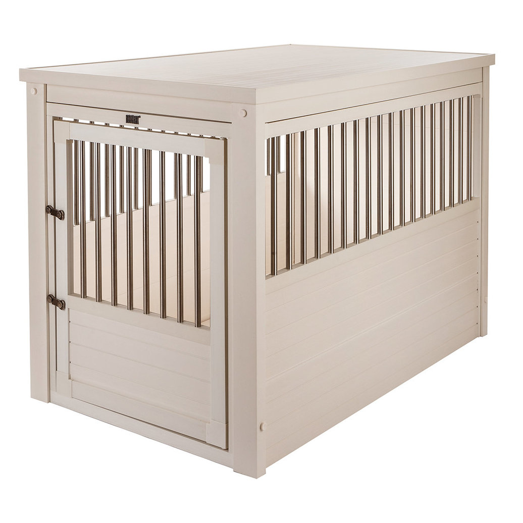 View larger image of New Age Pet, InnPlace Dog Crate - Antique White