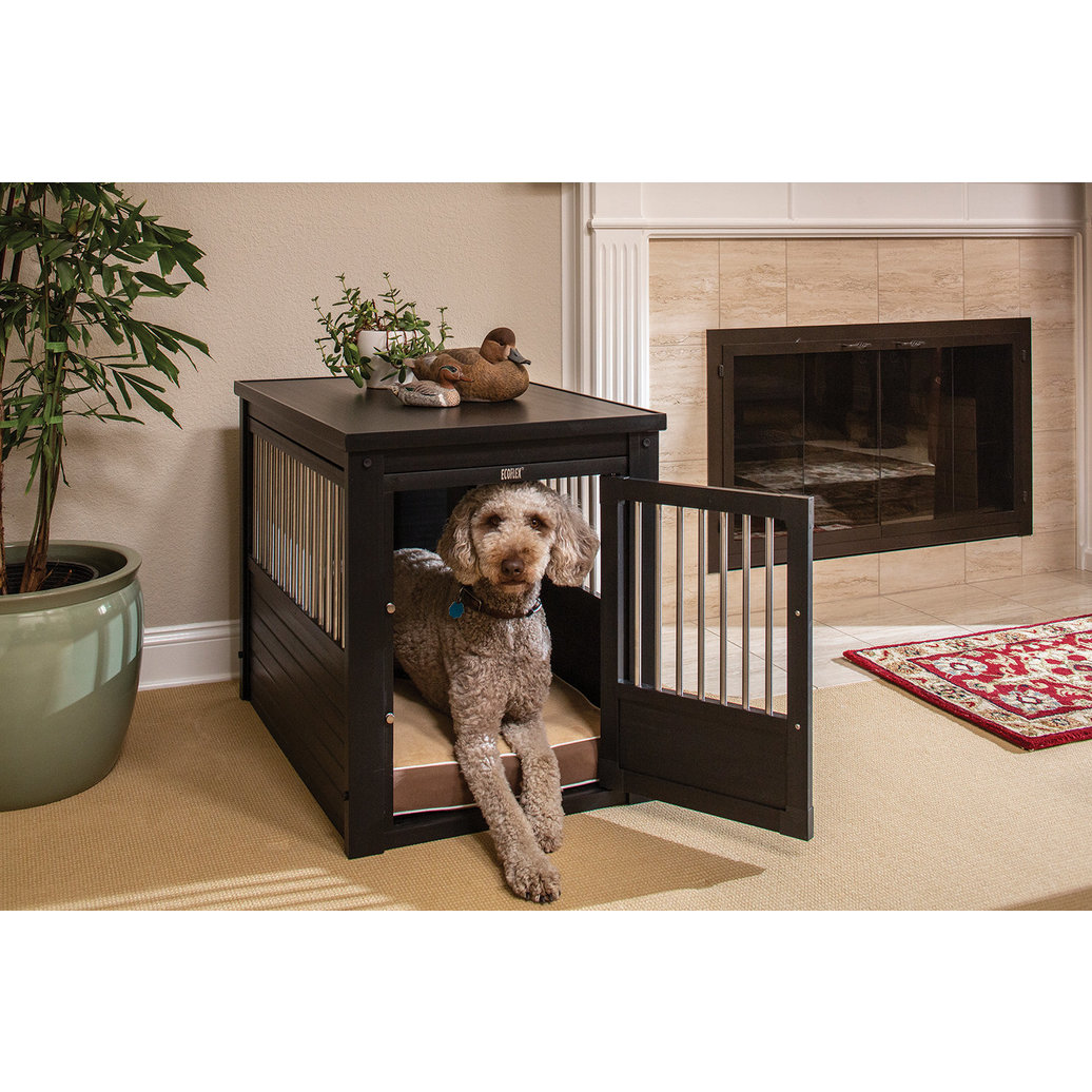 View larger image of New Age Pet, InnPlace Dog Crate - Espresso