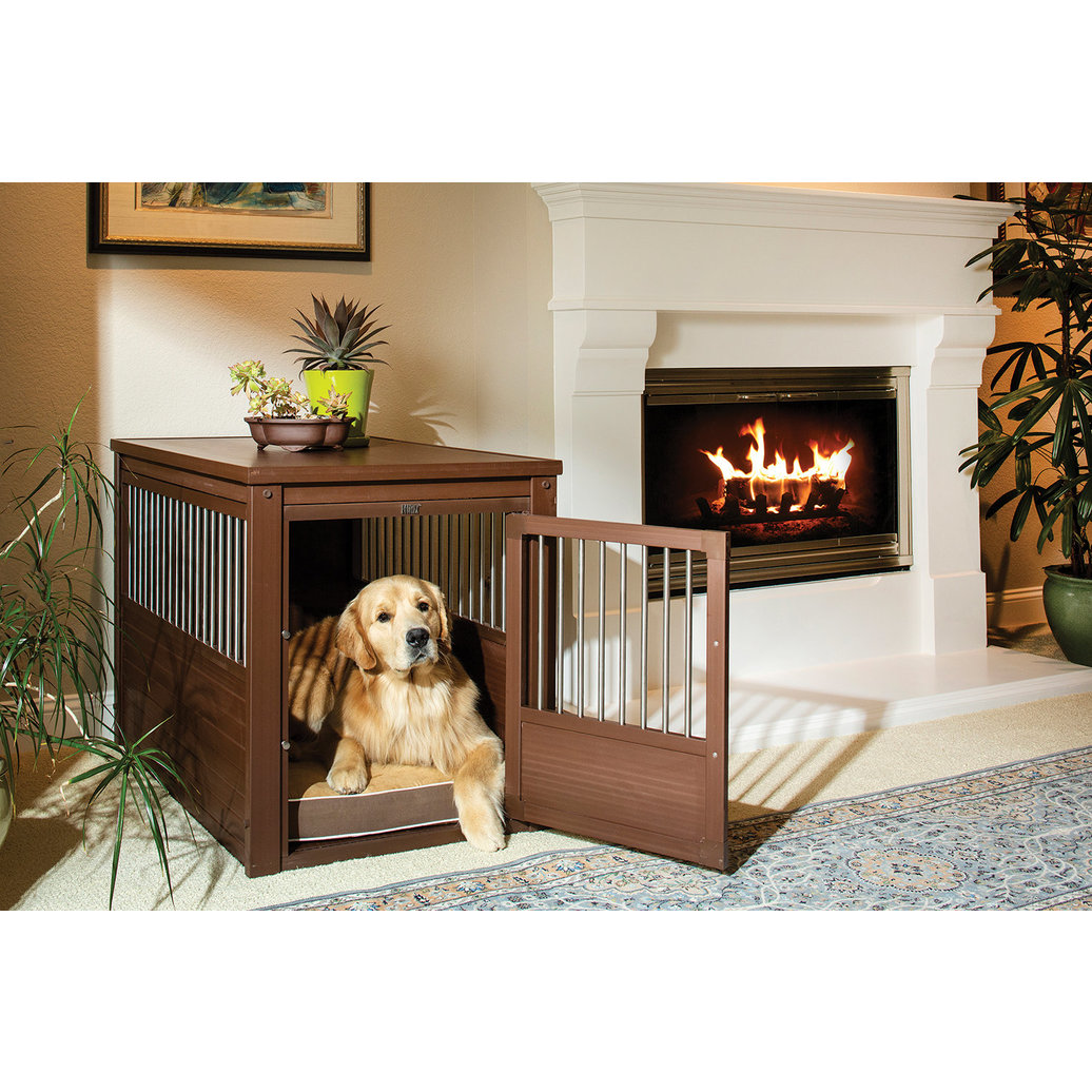 View larger image of New Age Pet, InnPlace Dog Crate - Russet