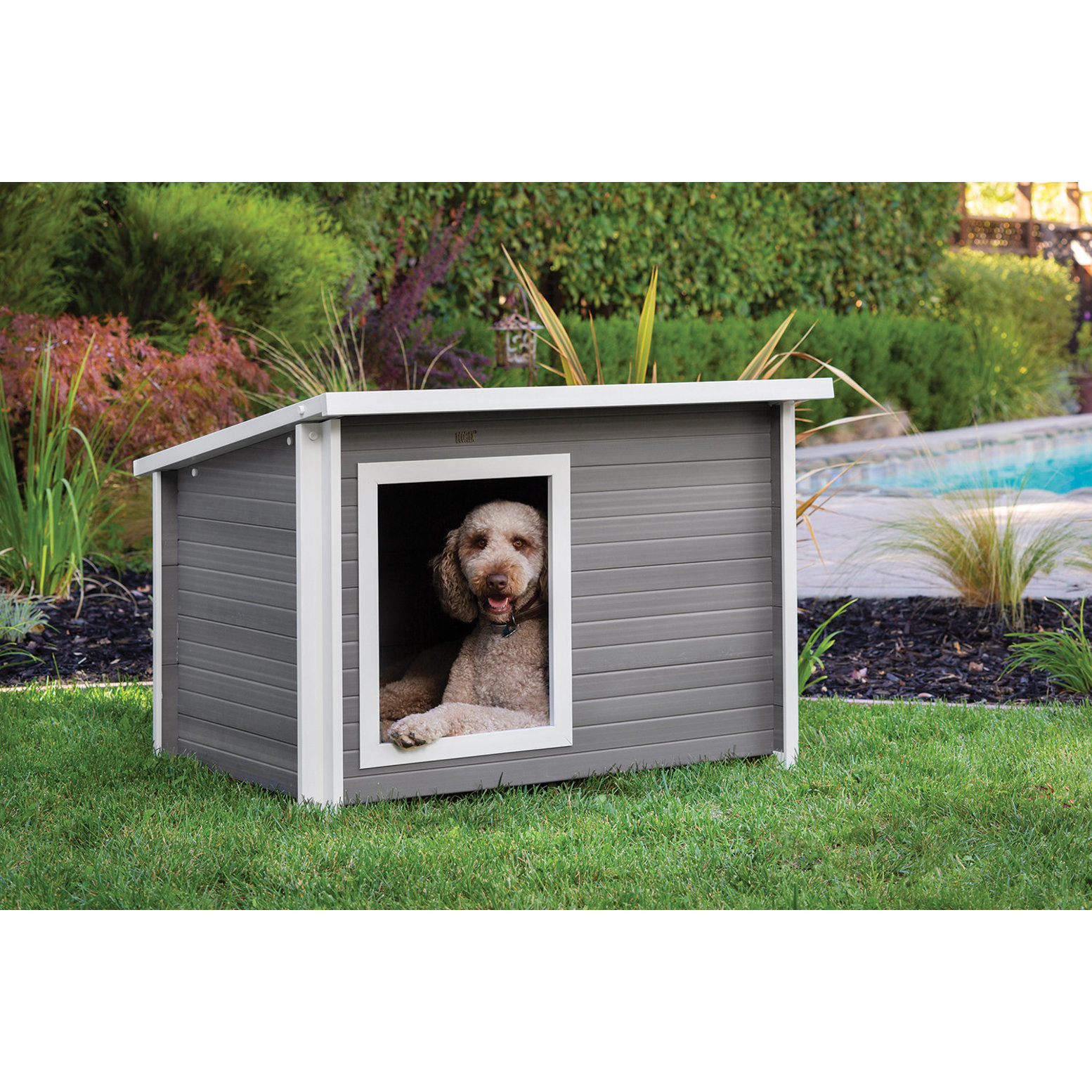 Ecoflex rustic lodge clearance kennel