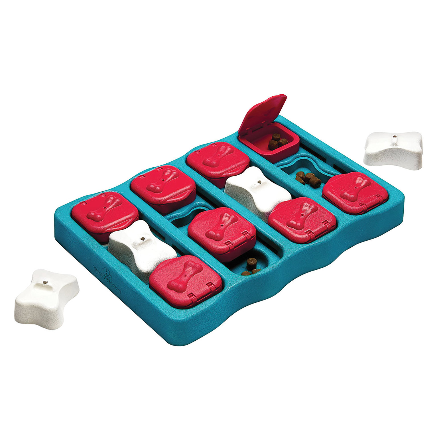 Nina Ottosson Dog Brick Treat Puzzzle Blue Ren s Pets