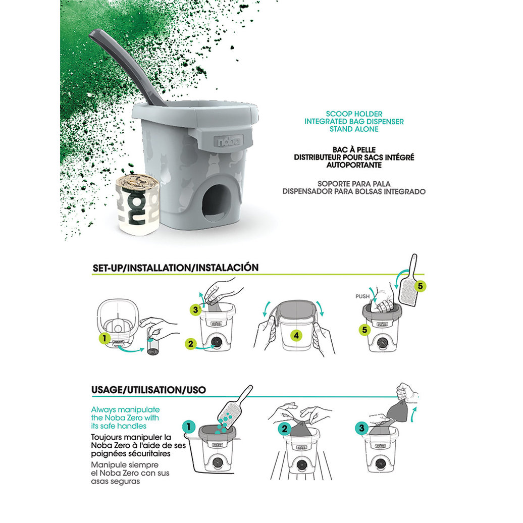 View larger image of NOBA, Zero Waste Litter Management System