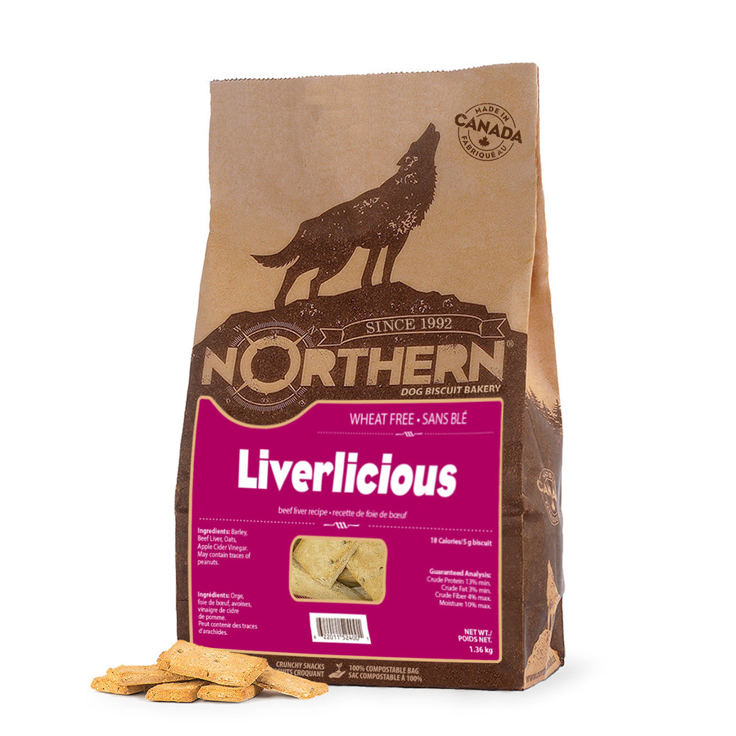 View larger image of Northern Biscuit, Wheat Free Liverlicious  - 1.36 kg - Dog Biscuit
