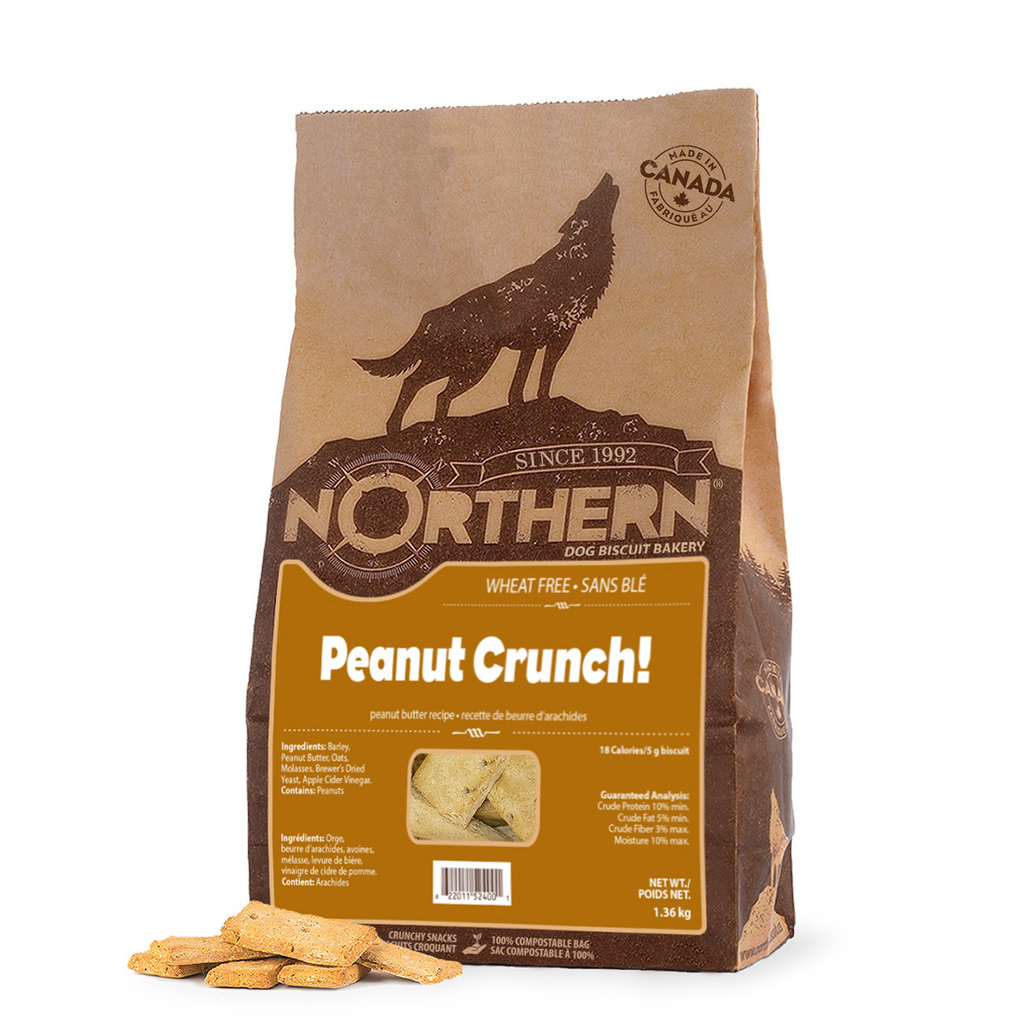 View larger image of Northern Biscuit, Wheat Free Peanut Crunch! - 1.36 kg - Dog Biscuit