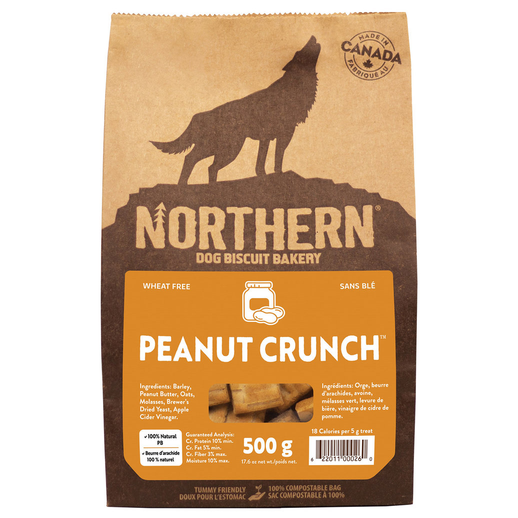 View larger image of Northern Biscuit, Wheat Free, Peanut Crunch - 500 g - Dog Biscuit