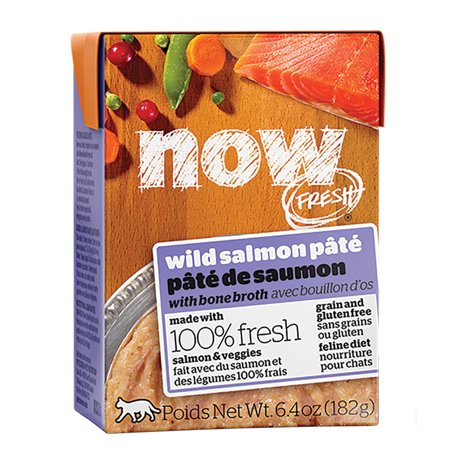 NOW Fresh Adult Feline GF Wild Salmon Pate 182 g Ren s Pets