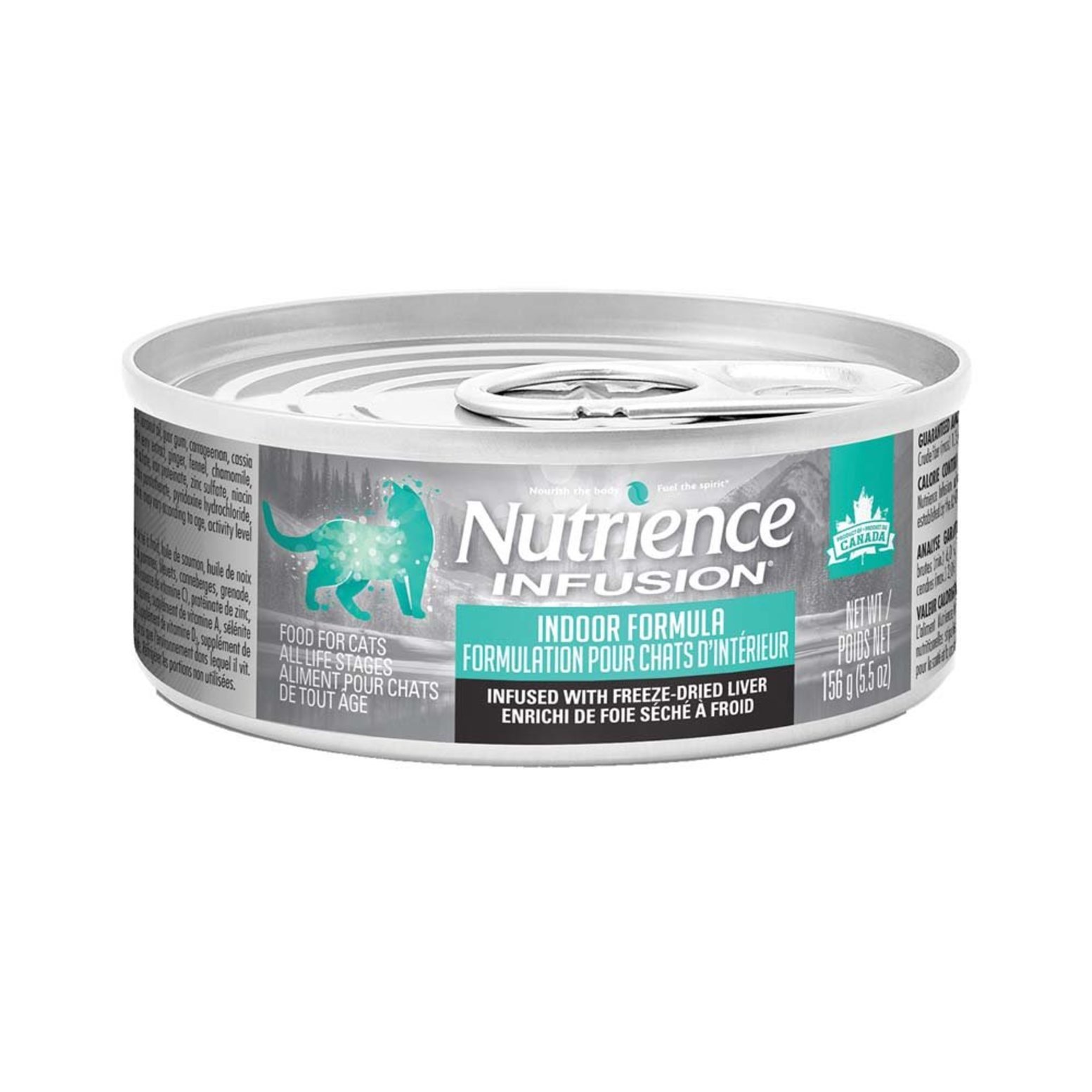 Nutrience Adult Feline Infusion Indoor Formula 156 g Ren s