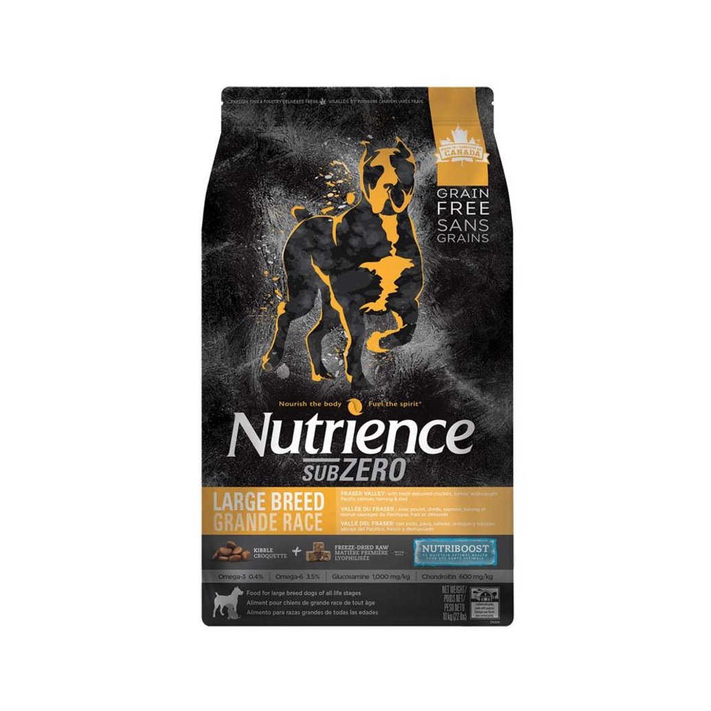 View larger image of Nutrience, Adult Large Breed - SubZero Grain Free - Fraser Valley - 10 kg - Dry Dog Food
