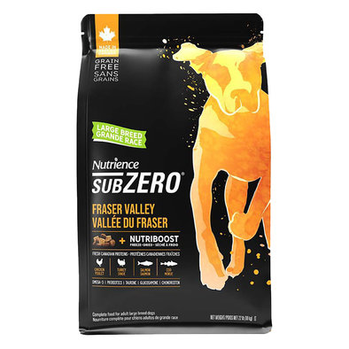 Nutrience, Adult Large Breed - SubZero Grain Free - Fraser Valley - 10 kg - Dry Dog Food