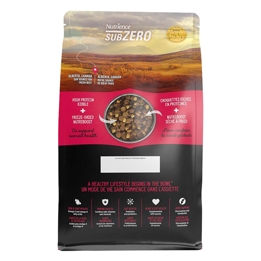 View larger image of Nutrience, Adult Large Breed - SubZero Grain Free - Prairie Red - 10 kg - Dry Dog Food