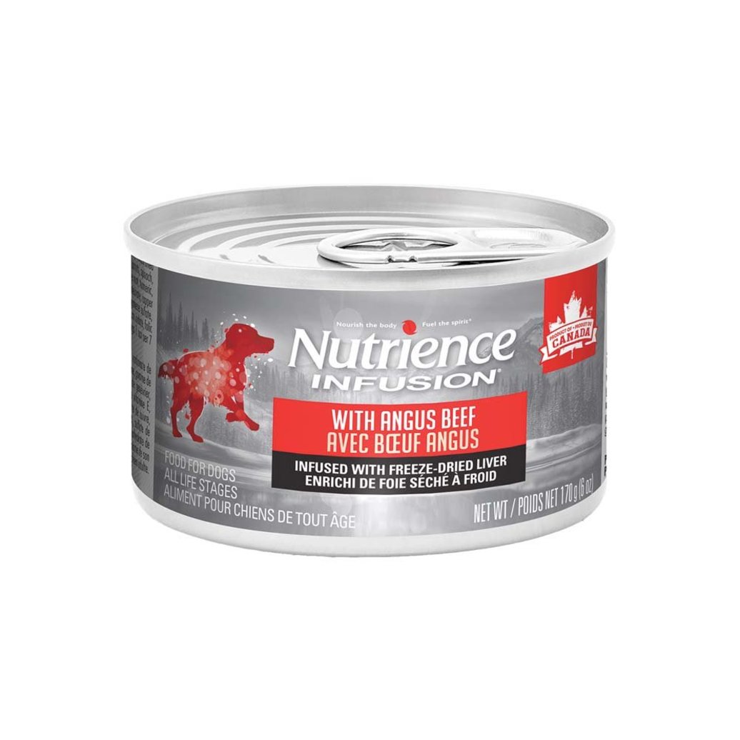 View larger image of Nutrience, Can, Adult - Infusion - Angus Beef - 170 g - Wet Dog Food