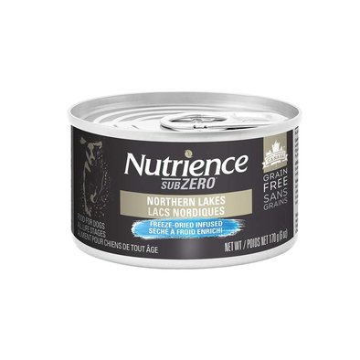 Nutrience, Can, Adult - SubZero Grain Free - Northern Lakes Pate - 170 g - Wet Dog Food