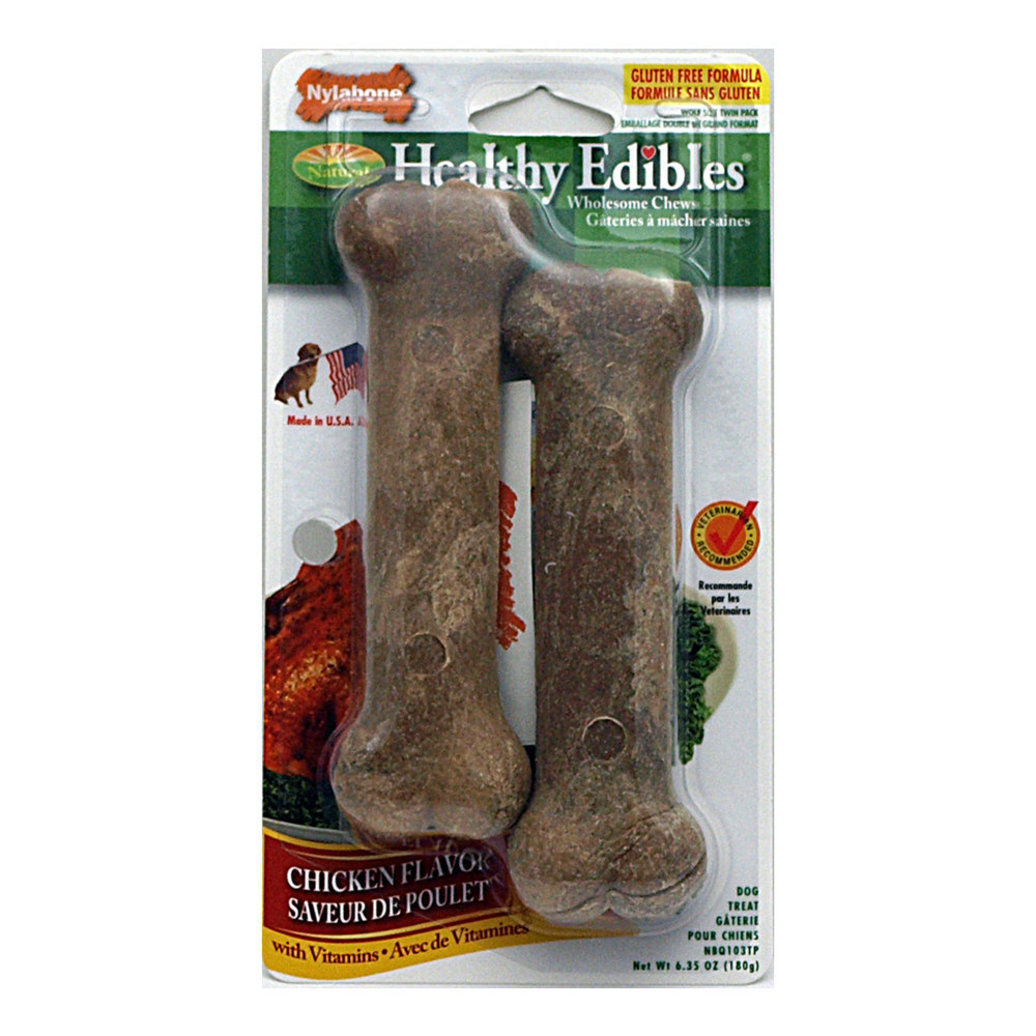 View larger image of Nylabone, Healthy Edibles, Bone, Roast Chicken Flavour