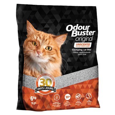 Odour Buster, Clumping Cat Litter - 6 kg