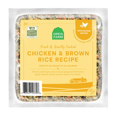 Open Farm, Adult - Gently Cooked - Chicken & Brown Rice
