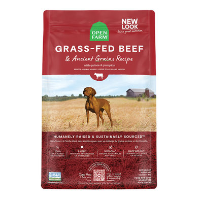 Grass-Fed Beef & Ancient Grains Adult Dog Dry Food