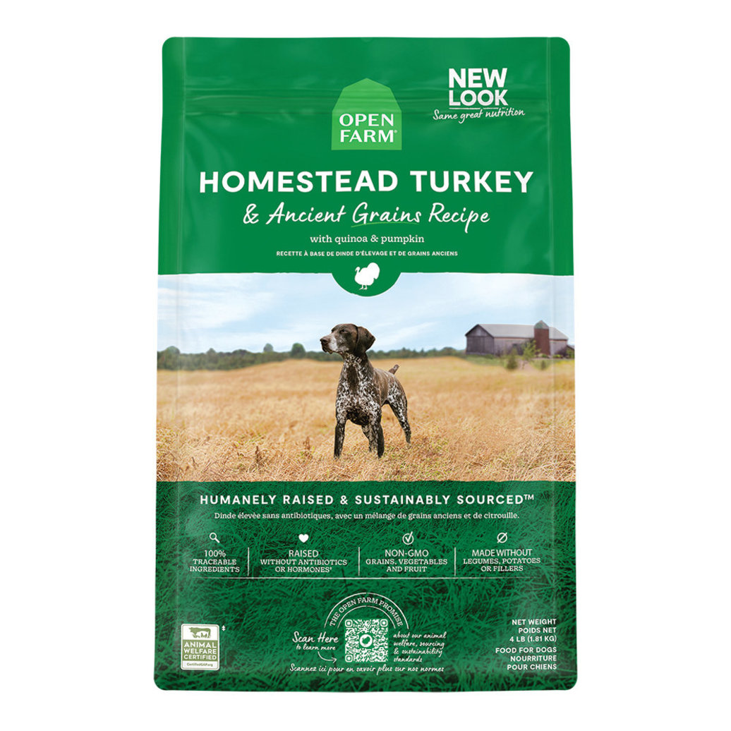 View larger image of Homestead Turkey & Ancient Grains Adult Dog Dry Food