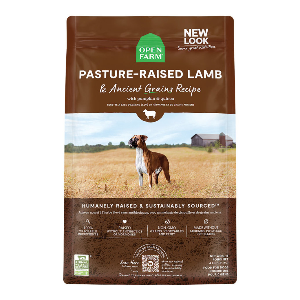 View larger image of Pasture-Raised Lamb & Ancient Grains Adult Dog Dry Food