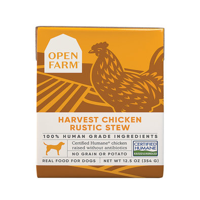 Open Farm, Harvest Chicken Rustic Stew Dog Wet Food - 354 g