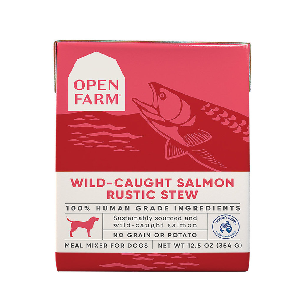 View larger image of Wild Caught Salmon Rustic Stew Dog Wet Food - 354 g