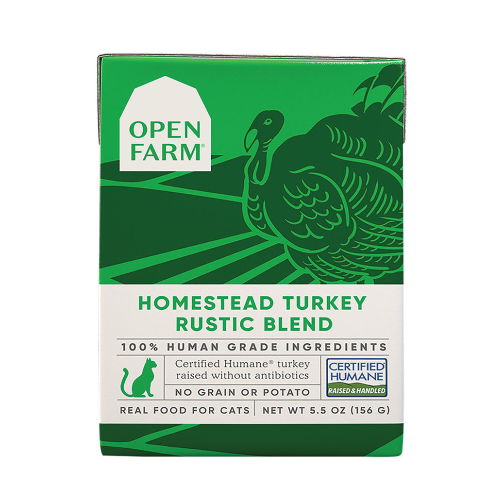 View larger image of Homestead Turkey Rustic Blend Cat Wet Food - 156 g