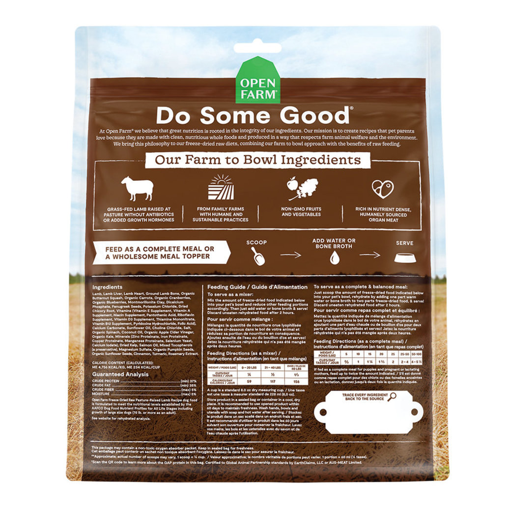 View larger image of Pasture-Raised Lamb Freeze Dried Raw Dog Food