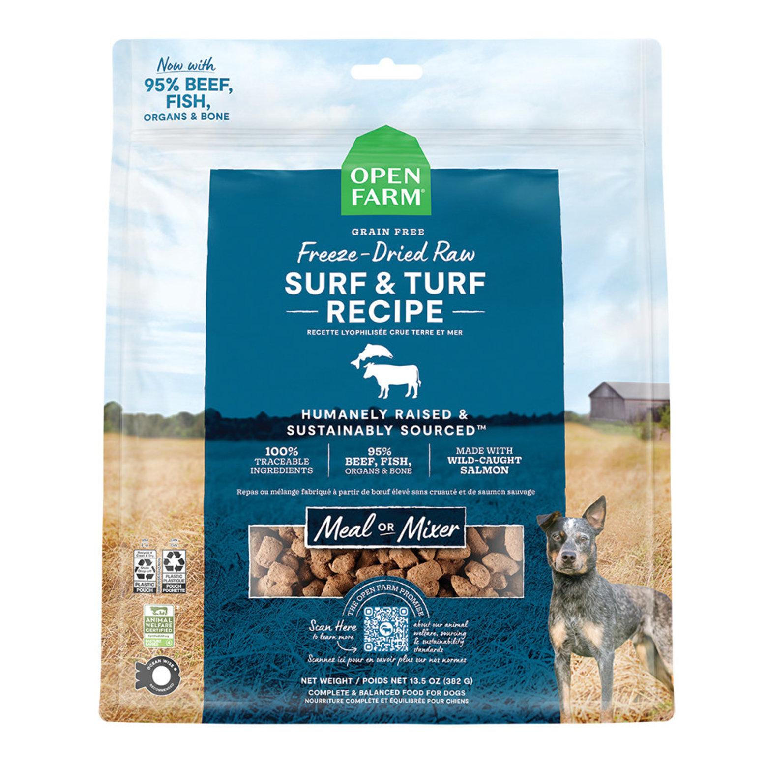 Freeze dried 2024 raw kibble