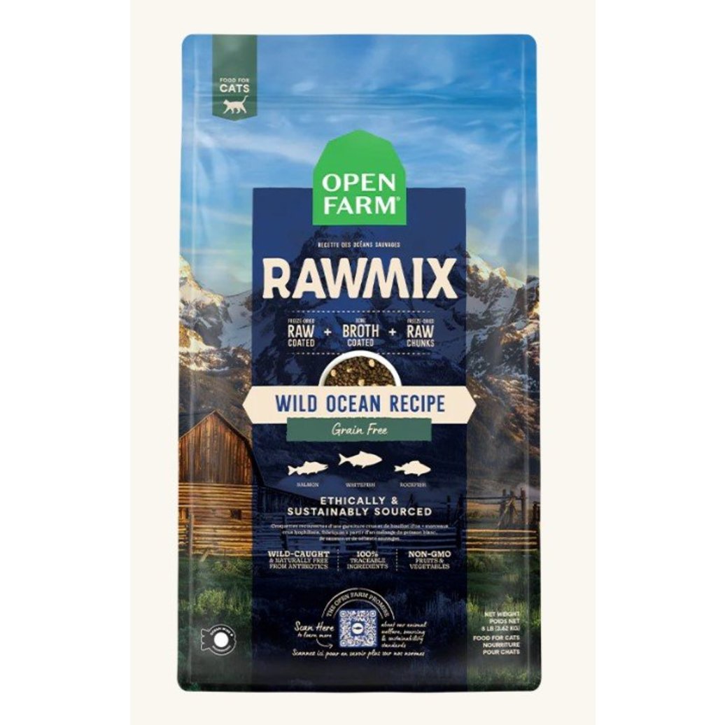 View larger image of Open Farm, Feline Adult -  RawMix GF Wild Ocean