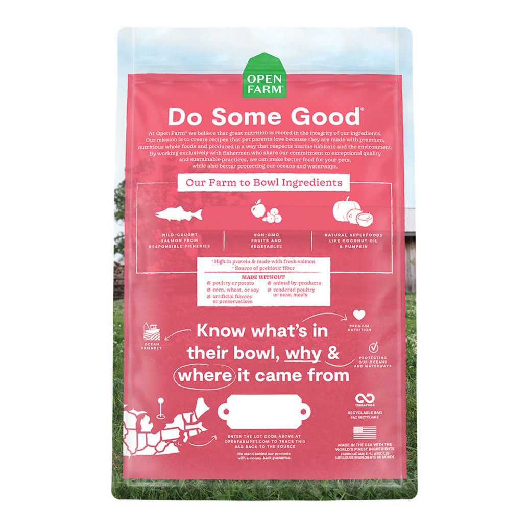 View larger image of Open Farm, Wild Salmon Adult Cat Dry Food