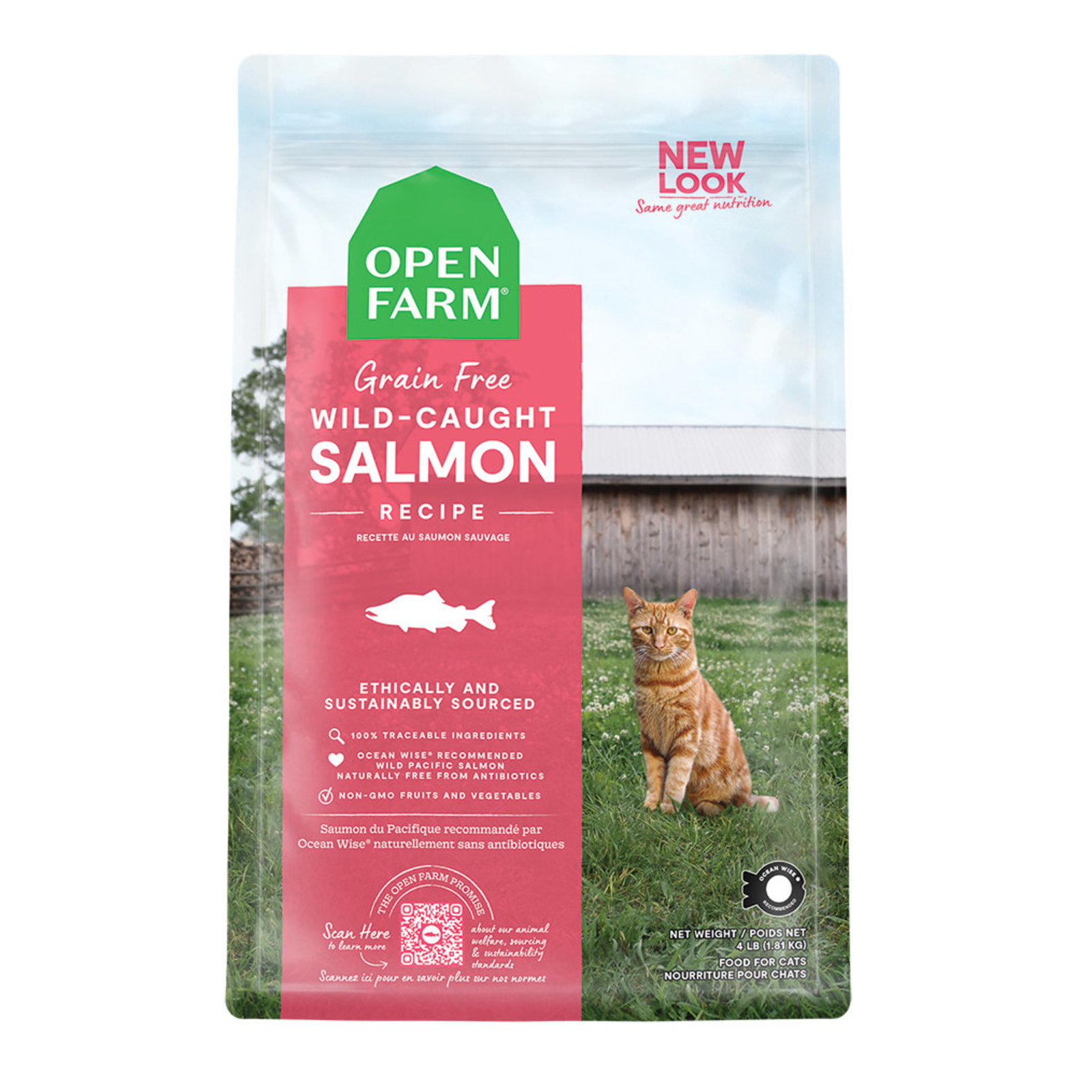 Open Farm Wild Salmon Adult Cat Dry Food Ren s Pets