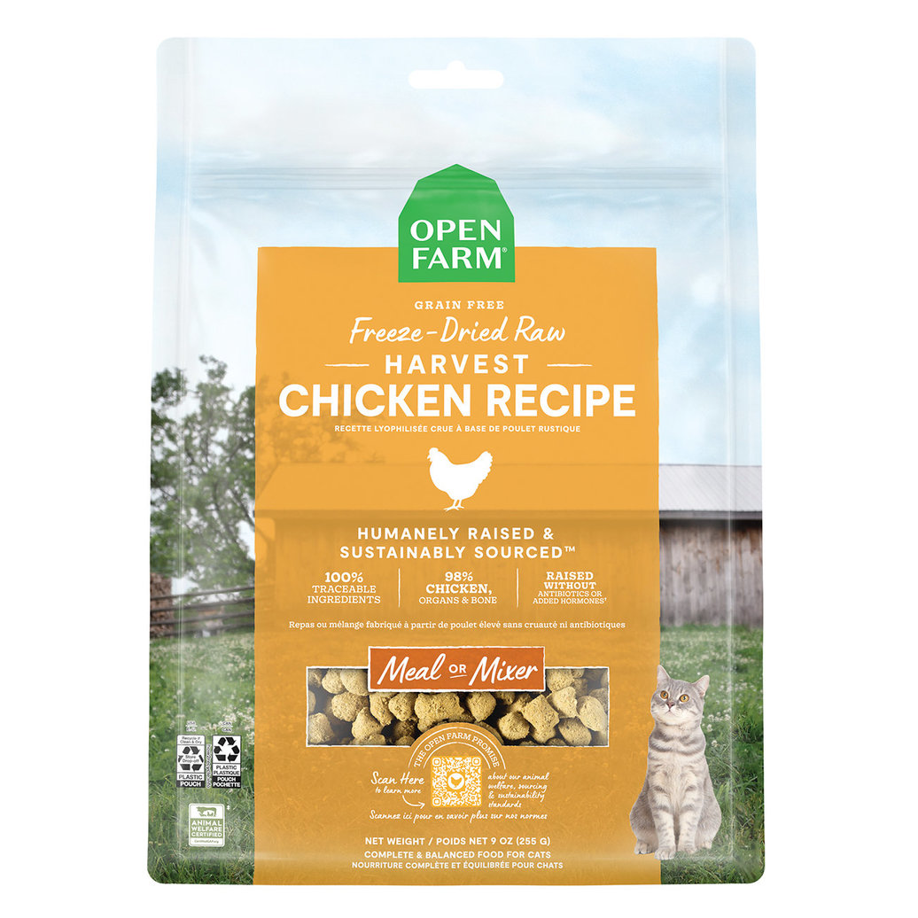 View larger image of Open Farm, Freeze Dried Raw Morsels - Harvest Chicken