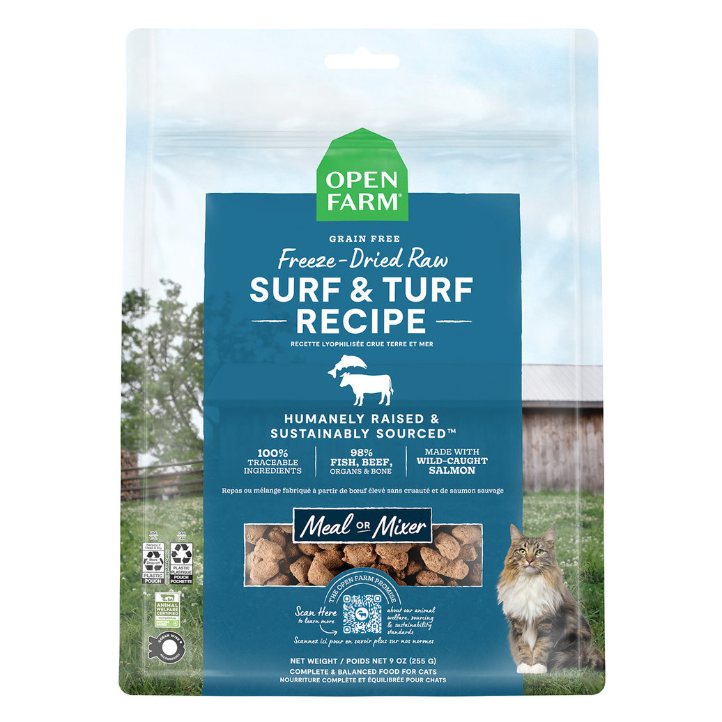 View larger image of Open Farm, Freeze Dried Raw Morsels - Surf & Turf