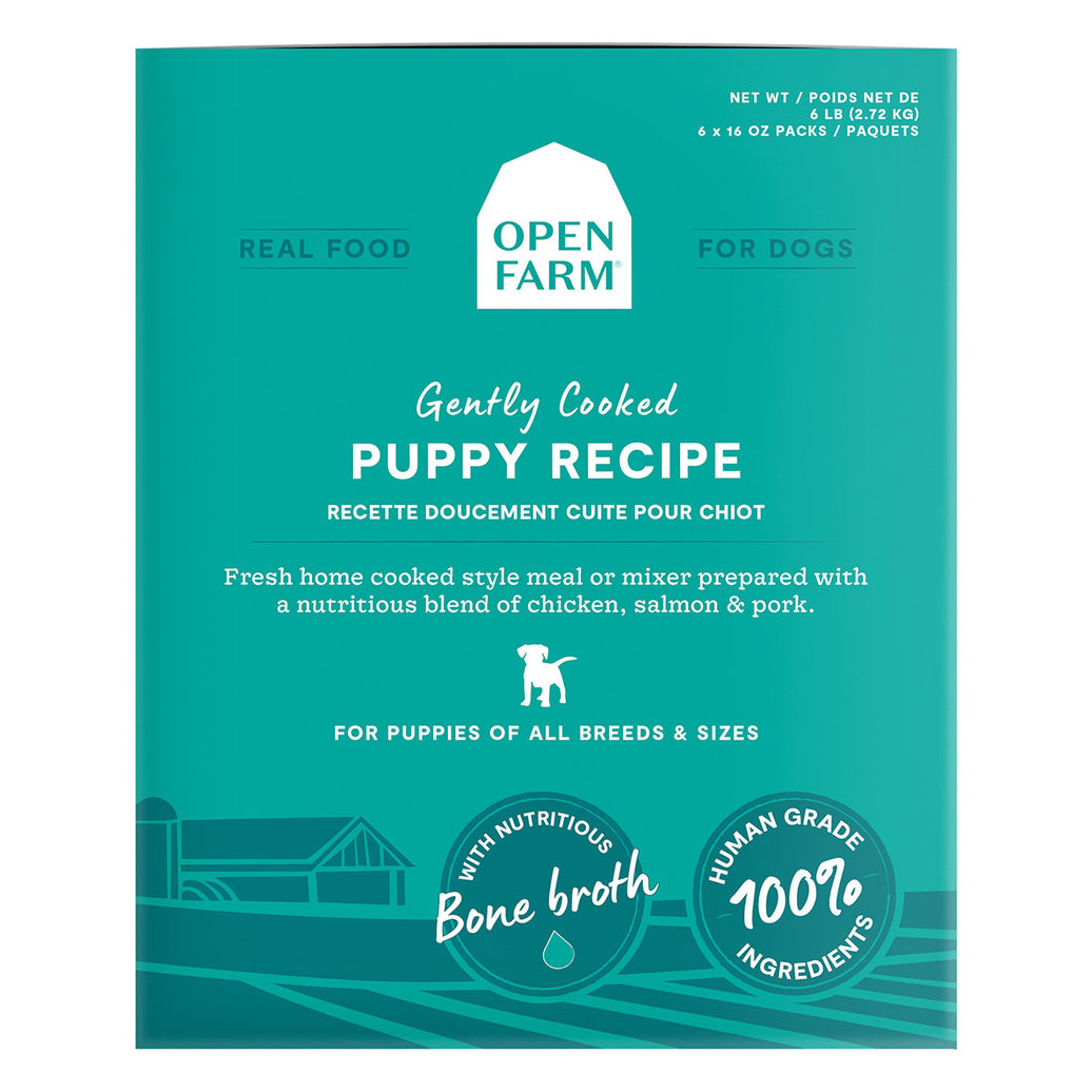 View larger image of Open Farm, Gently Cooked, Puppy Recipe