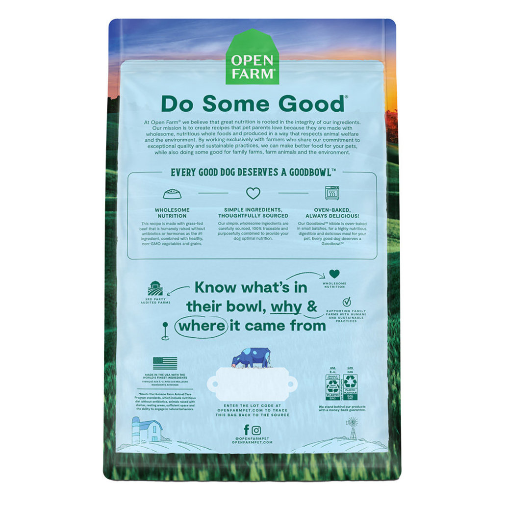 View larger image of Open Farm, GoodBowl - Grass-Fed Beef & Brown Rice