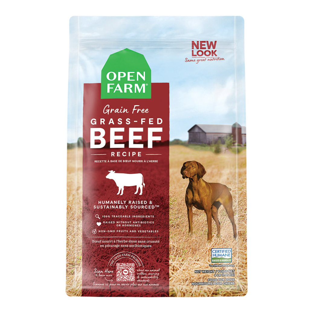 View larger image of Open Farm, Grass-Fed Beef - 1.81 kg 
