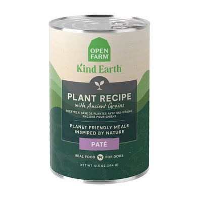 Open Farm, Kind Earth - Plant Recipe with Ancient Grains Wet Dog Food - 354 g