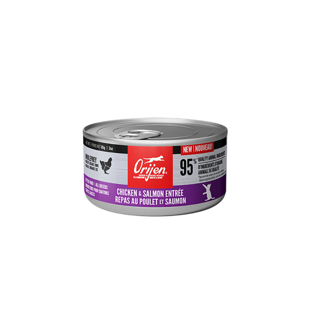 View larger image of Can, Kitten - Chicken & Salmon - 85 g