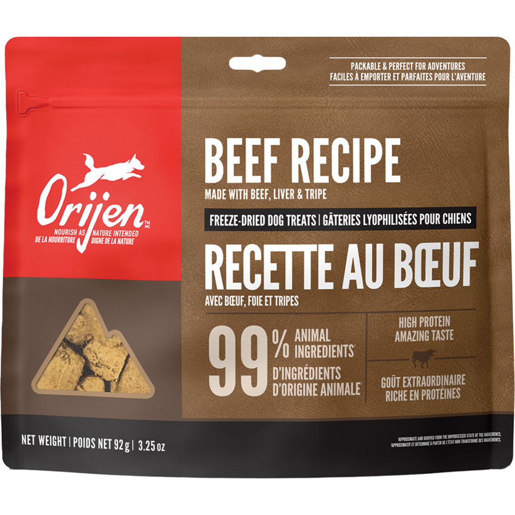View larger image of Orijen, Freeze Dried Dog Treat - Ranch-Raised Beef - Freeze Dried Dog Treat
